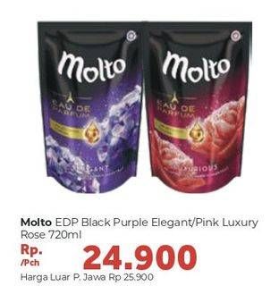 Promo Harga MOLTO Eau De Parfum Black Purple, Pink 720 ml - Carrefour