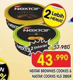 Promo Harga NABATI Nextar Cookies 288 gr - Superindo