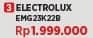 Promo Harga Electrolux EMG23K22B | Microwave  - COURTS