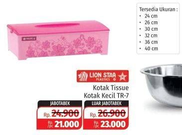 Promo Harga LION STAR Kotak Tissue  - Lotte Grosir