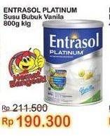 Promo Harga ENTRASOL Platinum Vanilla 800 gr - Indomaret