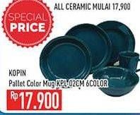 Promo Harga Kopin PALLET Color Mug KPL-02CM  - Hypermart