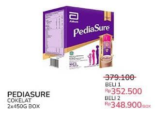 Promo Harga Pediasure Triplesure Cokelat 900 gr - Indomaret