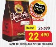 Promo Harga Kapal Api Kopi Bubuk Special 380 gr - Superindo