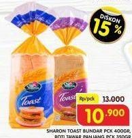 Promo Harga SHARON Roti Tawar/ Toast  - Superindo