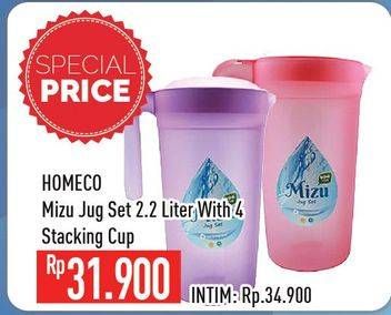 Promo Harga MIZU Drink Cup Set  - Hypermart