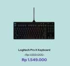 Promo Harga LOGITECH Pro X Keyboard  - iBox