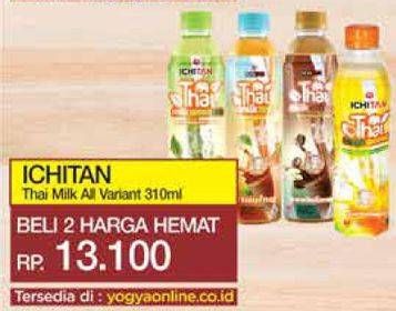 Promo Harga ICHITAN Thai Drink All Variants 310 ml - Yogya