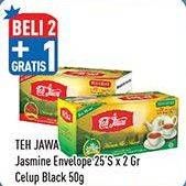 Promo Harga Teh Jawa Teh Celup Jasmine Tea, Black Tea 25 pcs - Hypermart