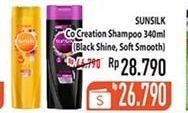 Promo Harga SUNSILK Shampoo Black Shine, Soft Smooth 340 ml - Hypermart