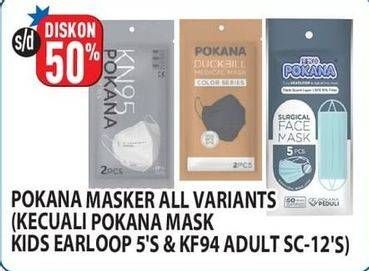 Promo Harga Pokana Face Mask  - Hypermart
