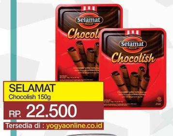 Promo Harga SELAMAT Chocolish Tin 150 gr - Yogya
