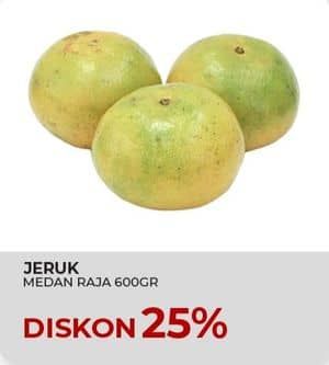 Promo Harga Jeruk Medan Raja per 600 gr - Yogya