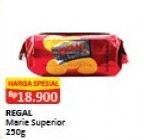 Promo Harga REGAL Marie Superior 250 gr - Alfamart