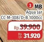 Promo Harga MB Aqua Jar CCM 308/D.B  - Lotte Grosir