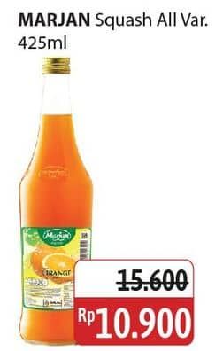 Promo Harga Marjan Syrup Squash All Variants 450 ml - Alfamidi