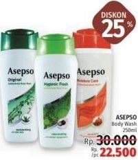 Promo Harga ASEPSO Body Wash 250 ml - LotteMart