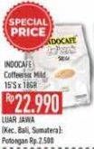 Promo Harga Indocafe Coffeemix Mild per 15 sachet 18 gr - Hypermart