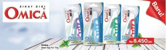 Promo Harga OMICA Toothbrush All Variants  - TIP TOP
