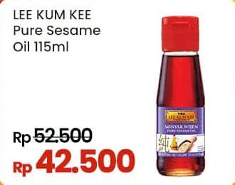 Promo Harga Lee Kum Kee Minyak Wijen 115 ml - Indomaret