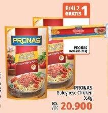 Promo Harga PRONAS Saus Spaghetti Bolognaise 350 gr - LotteMart
