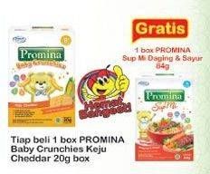 Promo Harga PROMINA 8+ Baby Crunchies Keju  - Indomaret