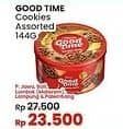 Promo Harga Good Time Chocochips Assorted Cookies Tin 149 gr - Indomaret