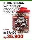 Promo Harga Khong Guan Wafer Stick Chocolate 500 gr - Indomaret