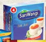 Promo Harga Sariwangi Teh Asli 100 pcs - Carrefour
