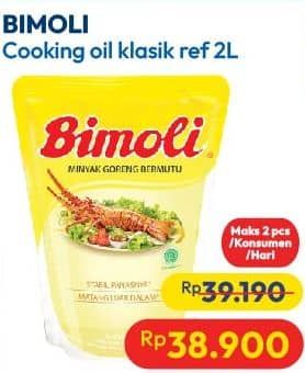 Promo Harga Bimoli Minyak Goreng 2000 ml - Hypermart
