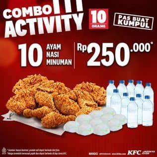 Promo Harga Combo Activity  - KFC