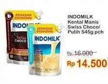 Promo Harga INDOMILK Susu Kental Manis Cokelat, Plain 545 gr - Indomaret