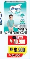 Promo Harga Sweety Silver Pants XXL18 18 pcs - Alfamart
