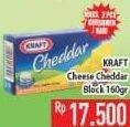 Promo Harga KRAFT Cheese Cheddar 165 gr - Hypermart