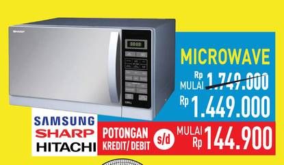 Promo Harga Samsung/Sharp/Hitachi Microwave  - Hypermart