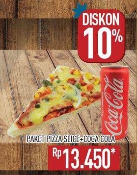 Promo Harga Pizza Slice/COCA COLA Minuman Soda  - Hypermart