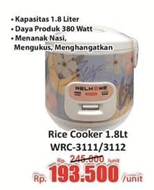 Promo Harga Welhome WRC-3112/3111  - Hari Hari
