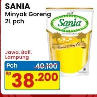 Promo Harga Sania Minyak Goreng 2000 ml - Indomaret