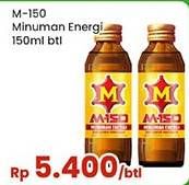 Promo Harga M-150 Energy Drink 150 ml - Indomaret