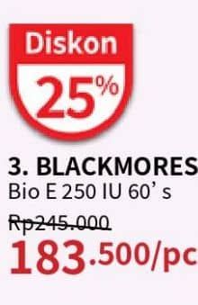 Promo Harga Blackmores Bio E 250 IU 60 pcs - Guardian