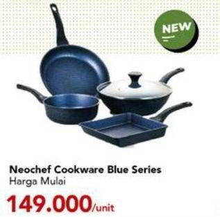 Promo Harga Neochef Cookware Blue Series  - Carrefour