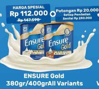 Promo Harga Ensure Gold Wheat Gandum All Variants 380 gr - Hypermart
