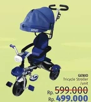 Promo Harga GENIO Tricycle Stroller  - LotteMart