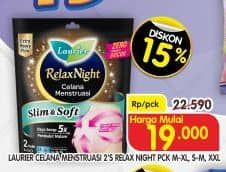 Promo Harga Laurier Celana Menstruasi M-XL, S-M 2 pcs - Superindo