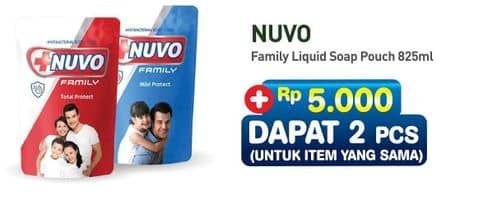 Promo Harga Nuvo Body Wash 825 ml - Hypermart