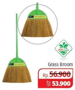 Promo Harga CLEAN MATIC Grass Broom  - Lotte Grosir