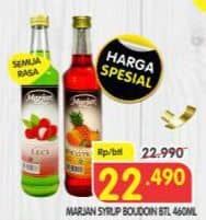 Promo Harga Marjan Syrup Boudoin All Variants 460 ml - Superindo