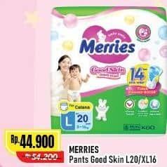 Promo Harga Merries Pants Good Skin L20, XL16 16 pcs - Alfamart