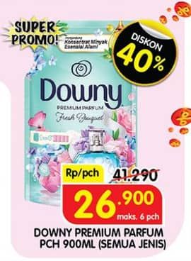 Promo Harga Downy Premium Parfum All Variants 900 ml - Superindo