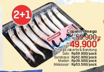 Promo Harga Ikan Capelin  - LotteMart